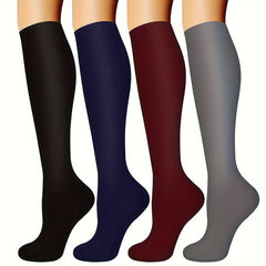 Copper Compression Socks For Women & Men 15-20mmHg Knee High
