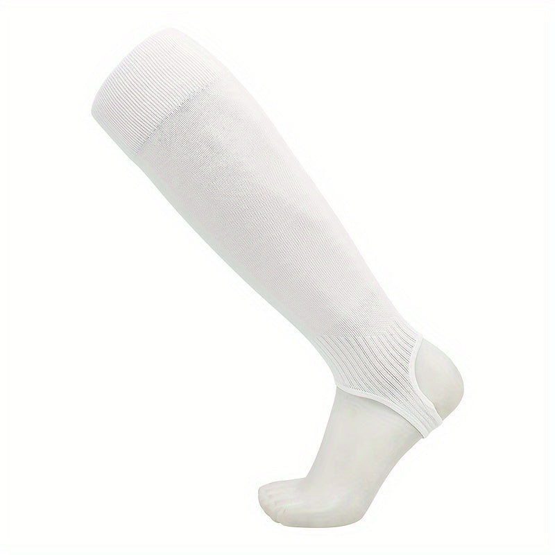 Leg Protector Foot Stepping No Bottom Socks Unisex Compression