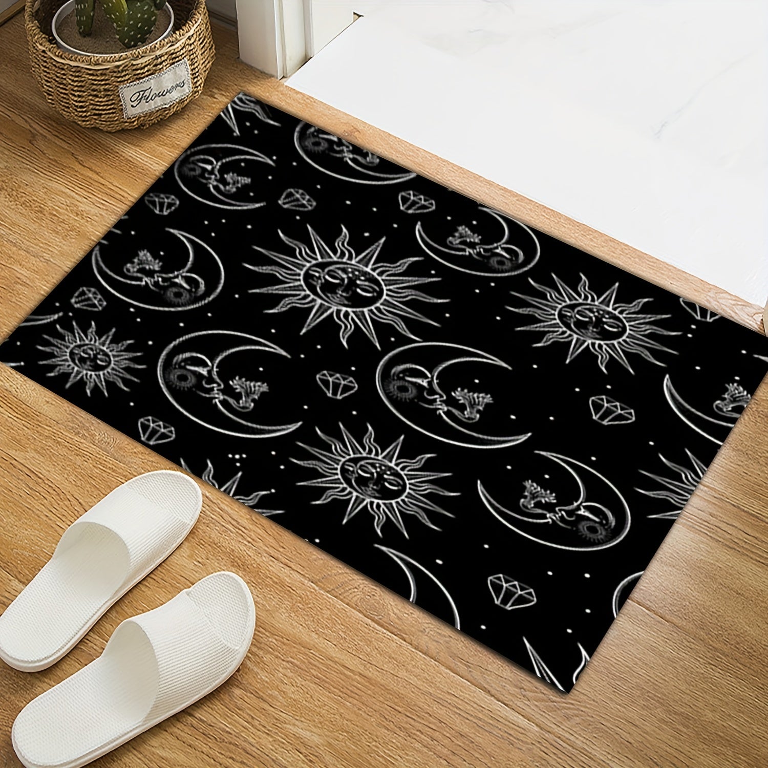 Geometric Printed Carpet Modern Home Living Room Decoration Washable Floor Rug