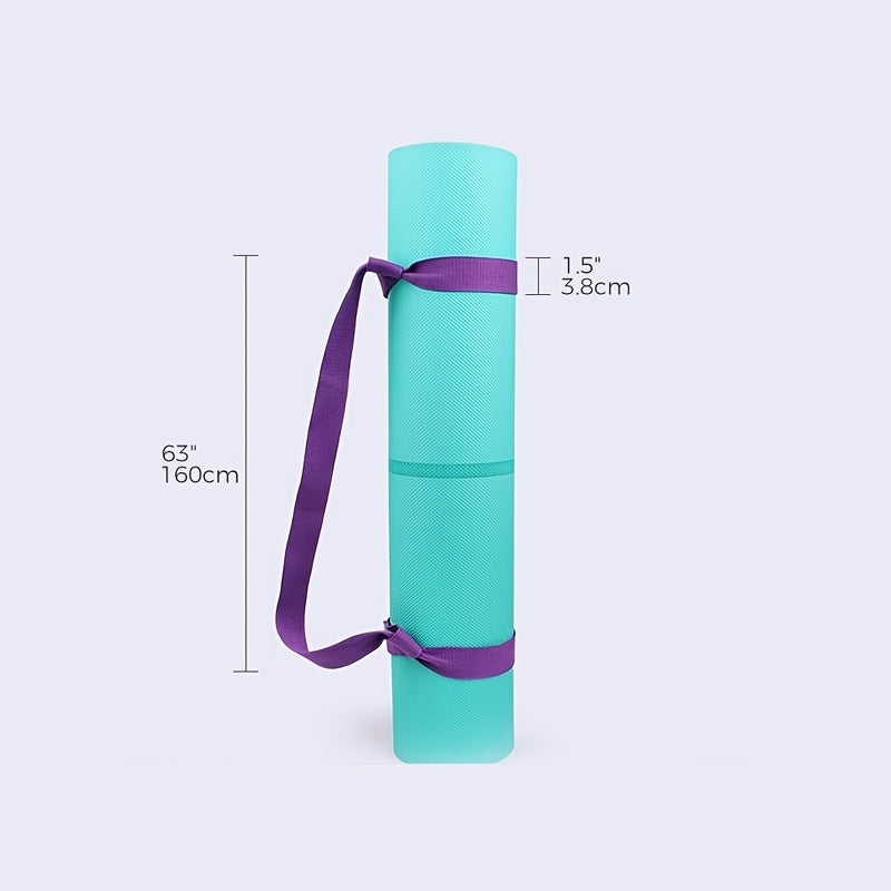 Yoga Mat Strap Adjustable Carrier Multiple Colors Perfect Yoga Pilates Exercise