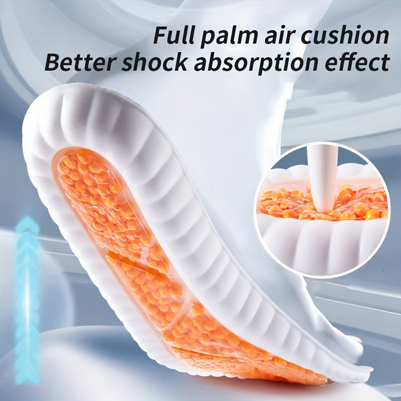 Air Cushion TPU Sports Insoles High Elastic Running Pads