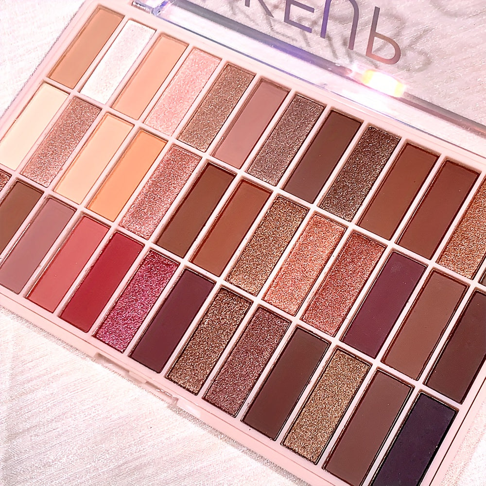 Multicolor Eyeshadow Palette High Pigmented Brown Nude Waterproof Sweat Proof