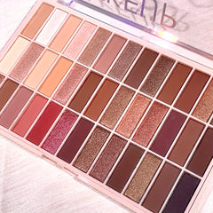 Multicolor Eyeshadow Palette High Pigmented Brown Nude Waterproof Sweat Proof
