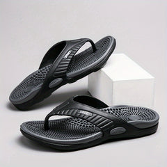 Men's Non Slip Massage Flip Flops Quick Drying Thong Sandals