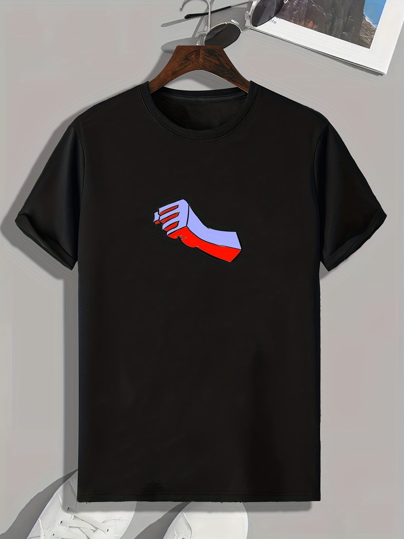 Men's Comfy Outdoor T-Shirt Stretch Breathable Tee