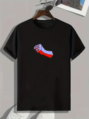 Men's Comfy Outdoor T-Shirt Stretch Breathable Tee