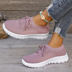 Women's Mesh Breathable Running Shoes Soft Comfortable Wear Resistance