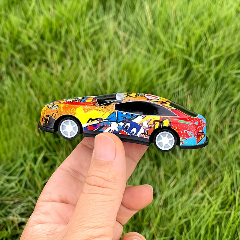 16pcs Pull Back Cars For Kids Mini Vehicles Toy Bulk Party Favor Race Cars Toys