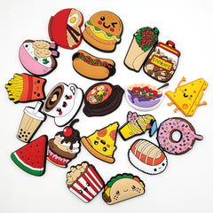 20pcs Cartoon Flower Shoe Buckle DIY Decoration For Clogs
