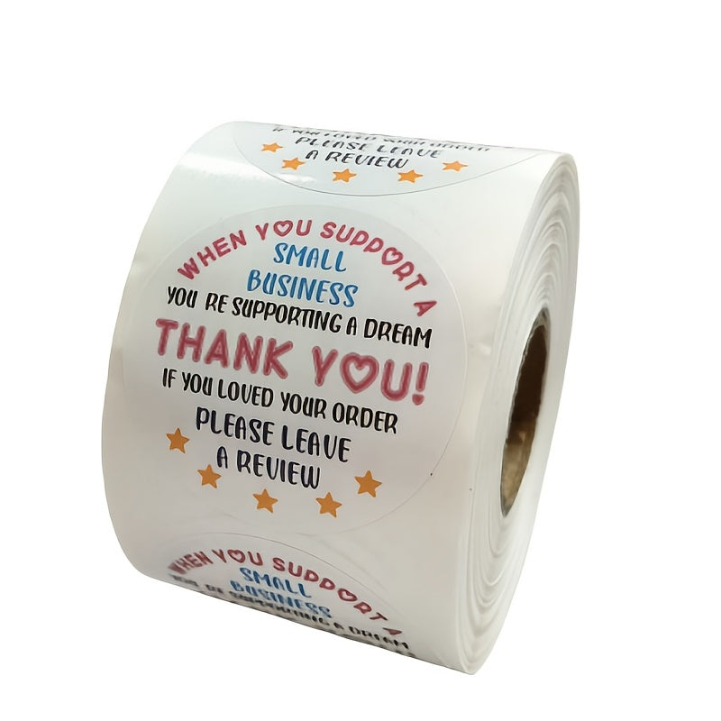 500pcs If You Love Your Order Small Business Stickers Thank You Stickers