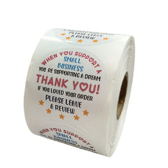 500pcs If You Love Your Order Small Business Stickers Thank You Stickers