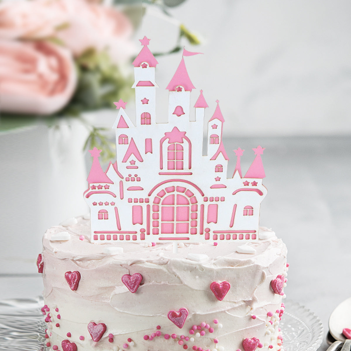 Castle House Cake Inserts Happy Birthday Cake Inserts