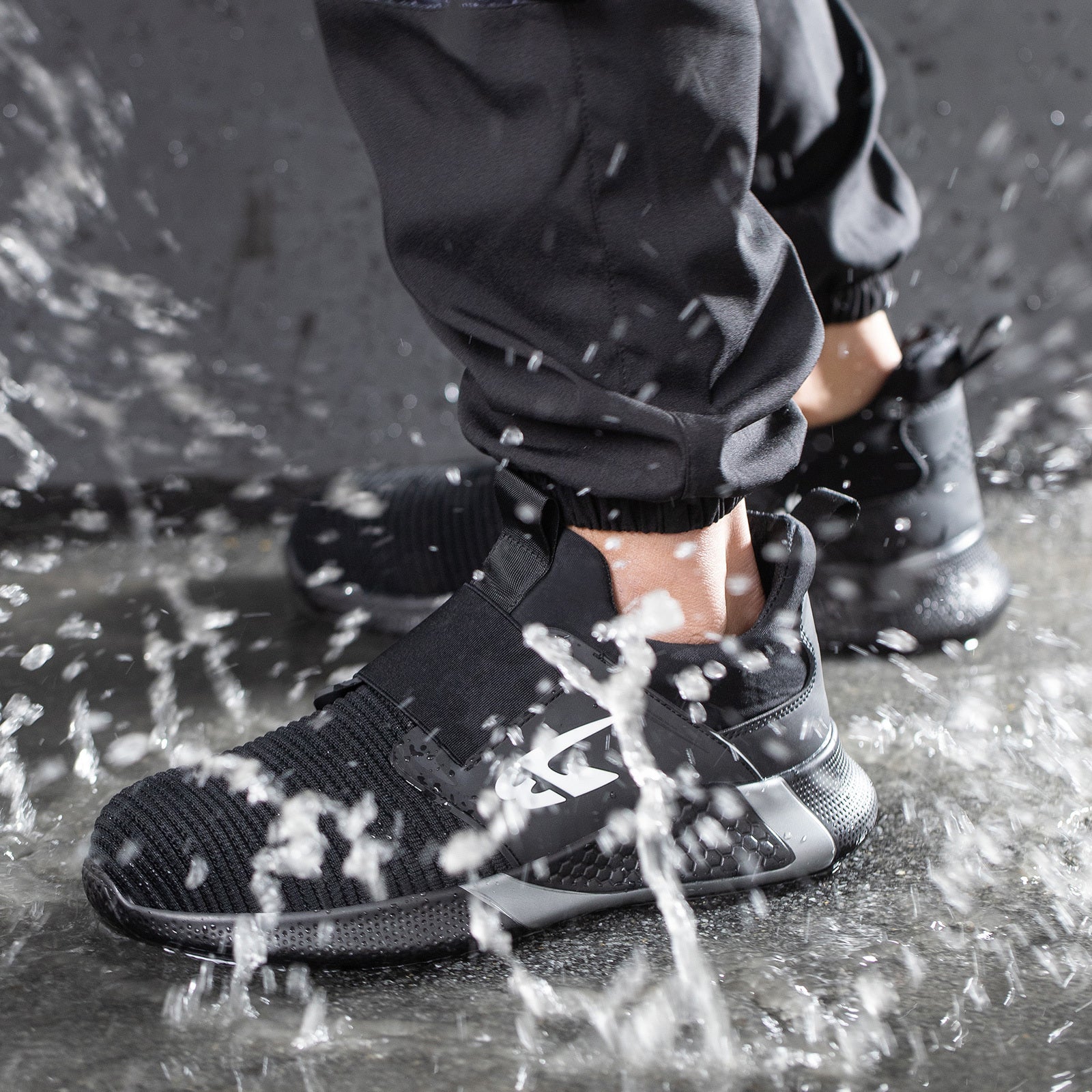 Men's Pattern Decor Safety Work Shoes
