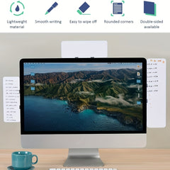 Erasable Magnetic Monitor Memo Board Dry Erase Whiteboard