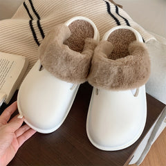 XIXITIAO Boys' Cozy Winter House Shoes Non-slip Indoor Slippers