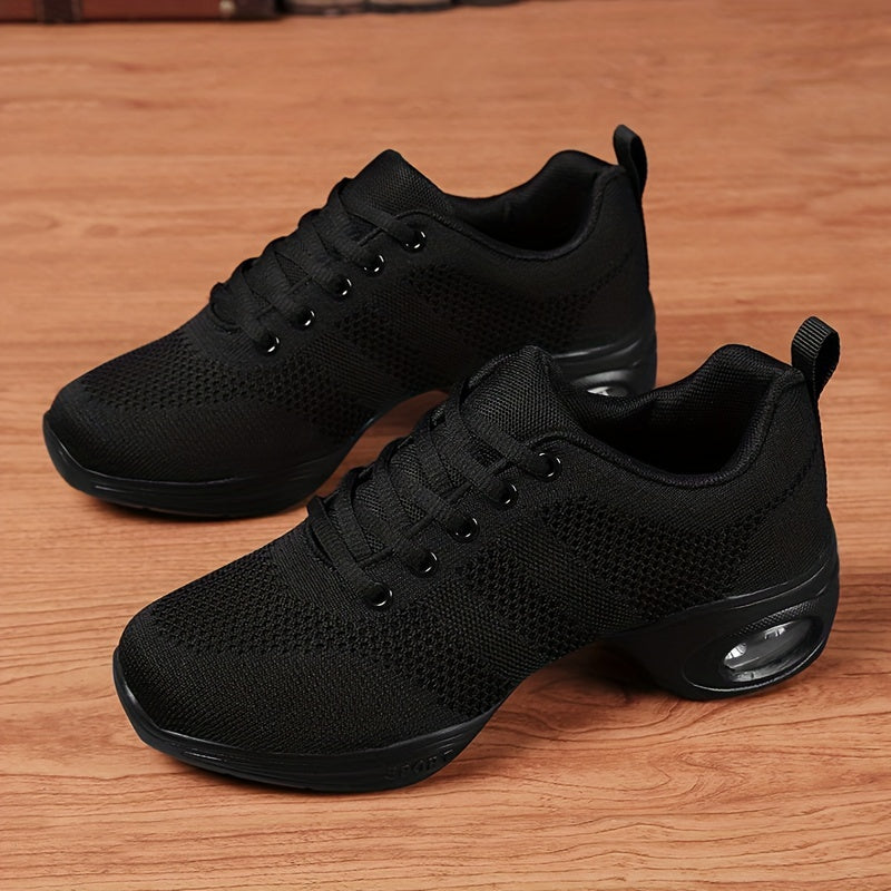 Women's Mesh Breathable Air Cushion Dance Sports Shoes Lightweight Non slip