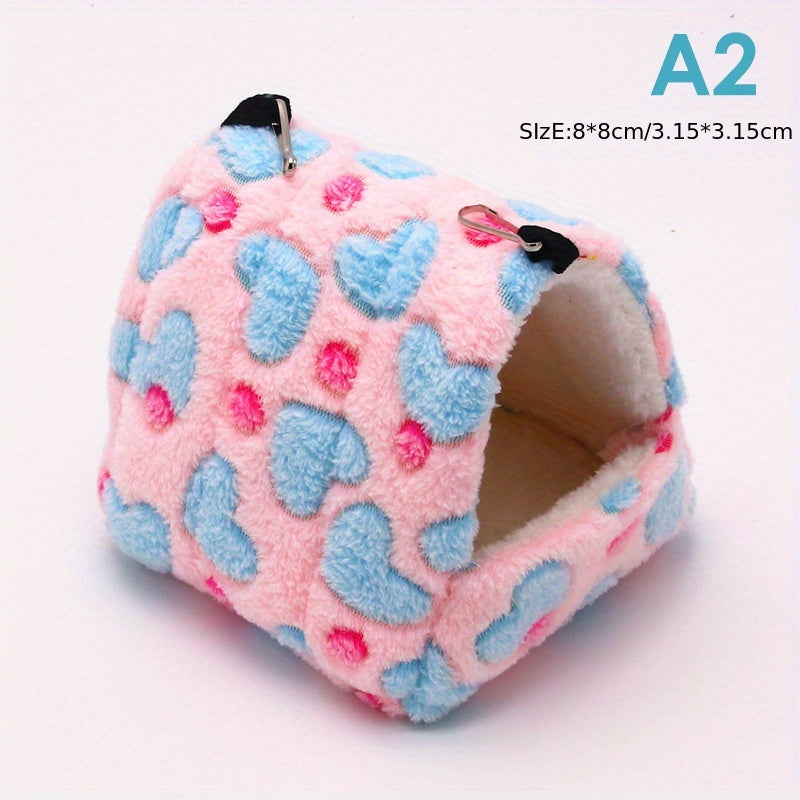 Cozy Small Animal Hammock for Squirrel Parrot Sugar Glider