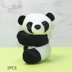 Cartoon Plush Toy Panda Clip Raccoon Hug Panda Plush Doll Travel Gift
