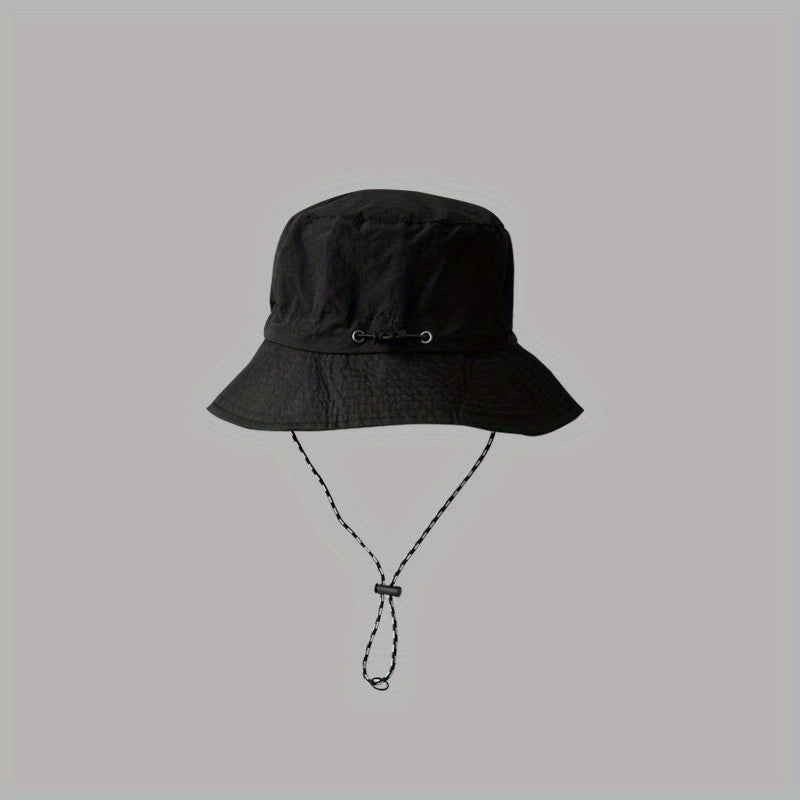 Unisex Quick Drying Sunshade Bucket Hat for Outdoor Mountaineering