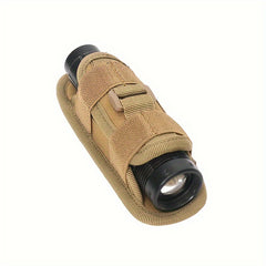 Universal Flashlight Belt Clip Case 360 Rotating Flashlight Pouch Holder