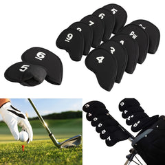 10pcs Golf Putter Head Cover Durable Lightweight Scratch Protection