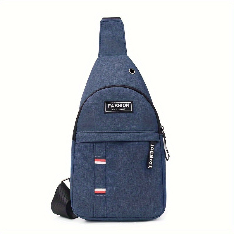Waterproof Men's Casual Chest Bag Outdoor Shoulder Bag