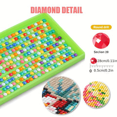 5D Diamond Art Painting Kit for Adults - Round Artificial Diamond Dots Paintings