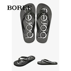 BOREE Men's Breathable Flip Flops Non slip Casual Indoor Home Slippers Shoes