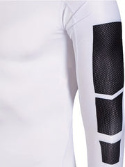 Men's High Stretch Compression Sports Top Moisture Wicking Base Layer