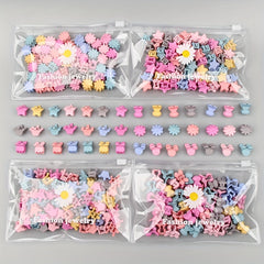 30pcs Mini Hair Claw Clips for Parties - Creative Cartoon Sweet Design