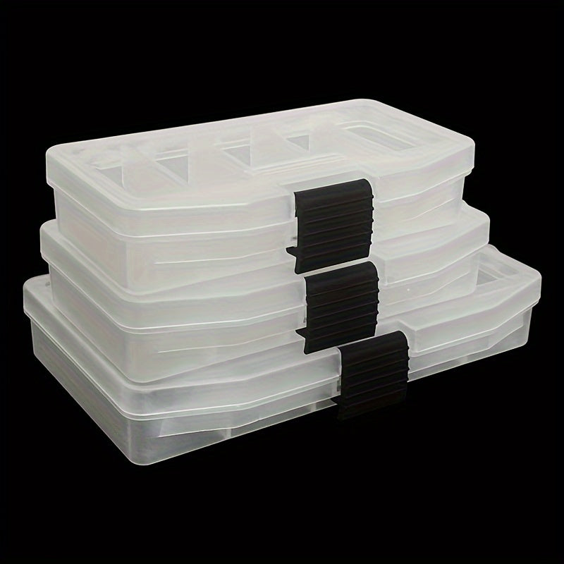 Thicken 5 Grids Fishing Tackle Storage Box Plastic Bait Organized Case