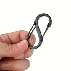 5pcs Carabiner Hooks For Camping Keychain