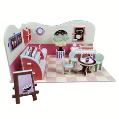 3D Puzzle Dessert House DIY Toy Holiday Gift