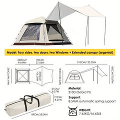 Automatic Tent Canopy for Camping Outdoor
