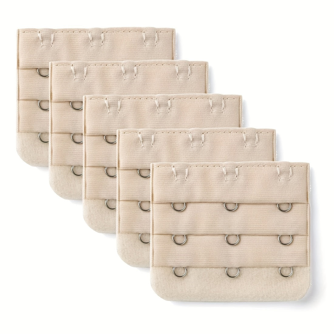 5pcs Adjustable Elastic Bra Extenders for Women's Lingerie