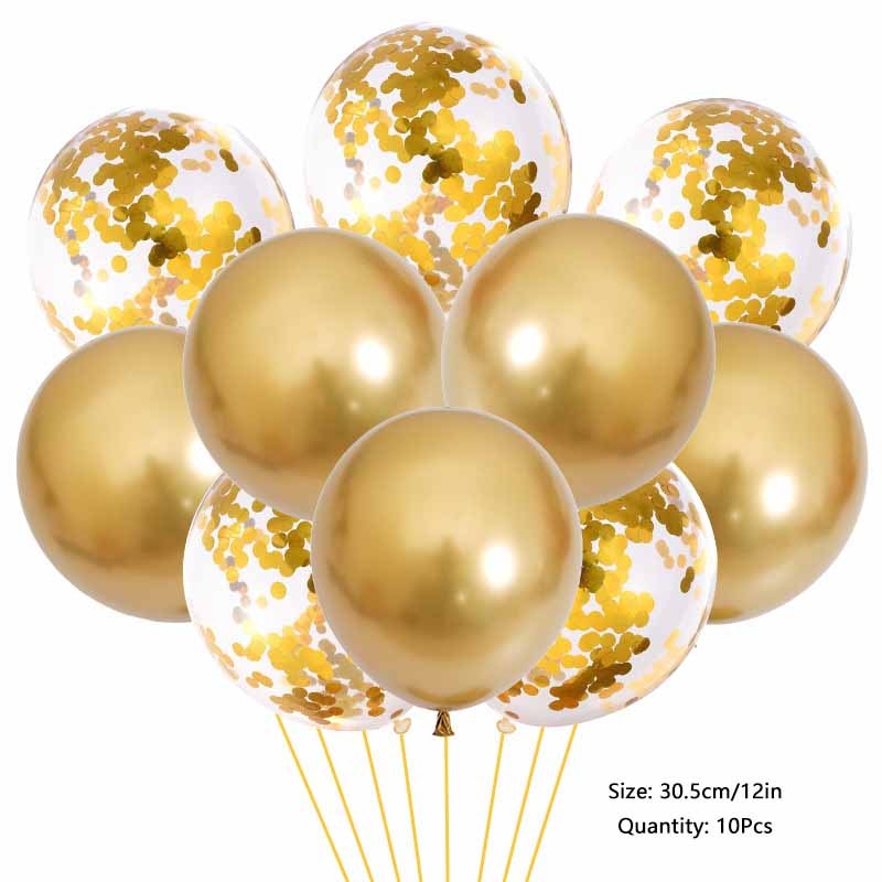 10Pcs Latex Balloon Decorations for Party Supplies