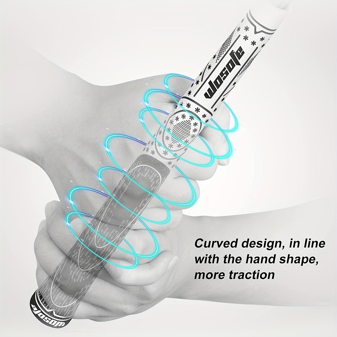 13pcs Golf Grips Cord Hybrid Durable Non-slip Rubber Thread Grip