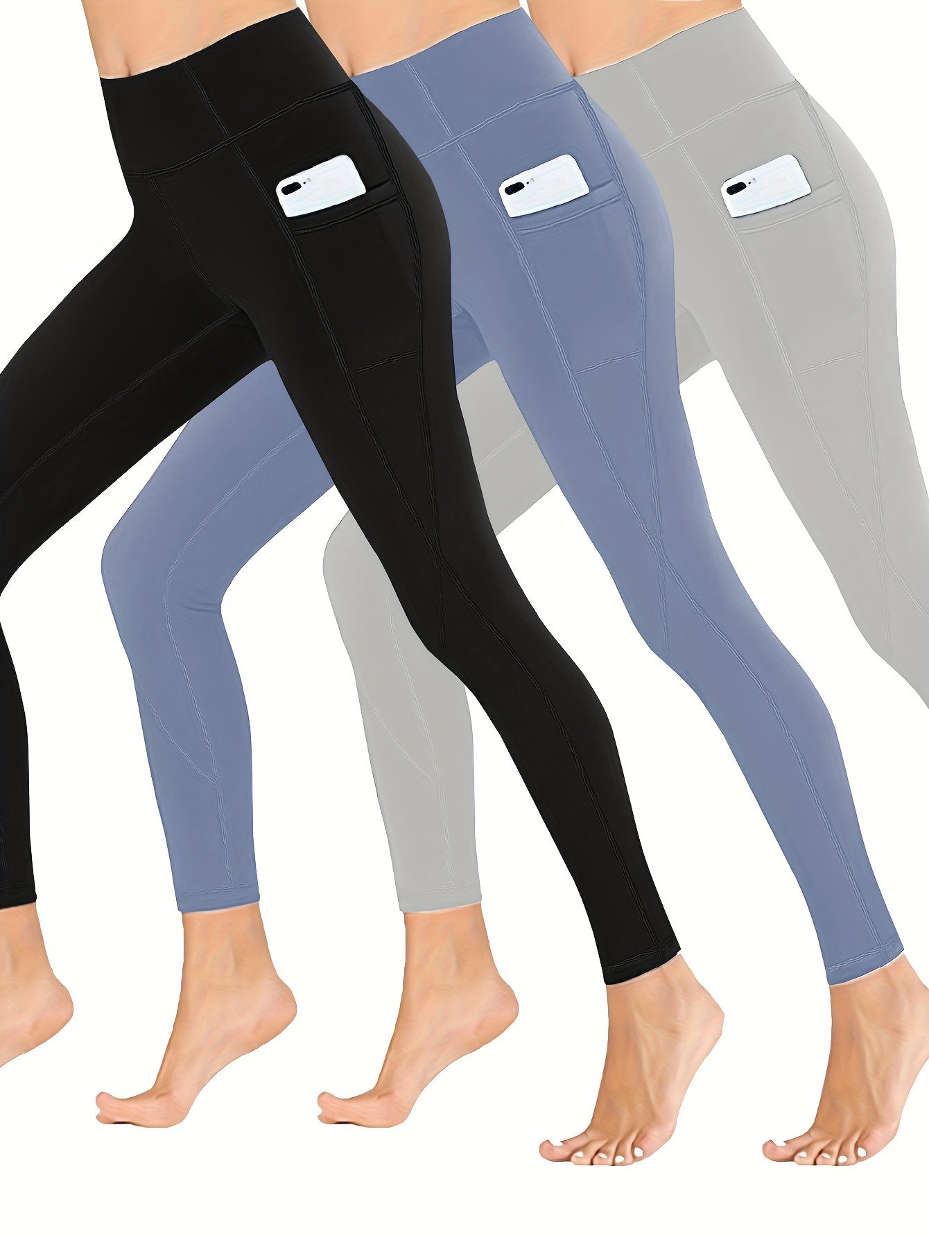 High Waist Yoga Pants for Women Slimming Running Leggings