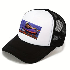 Comfortable High Mesh Baseball Cap for Outdoor Sports