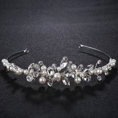 Faux Pearl Hairband Headband Party Favor Decorations Princess Tiara