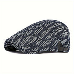 Adjustable Fish Shaped Newsboy Cap Ear Protection for Men Women