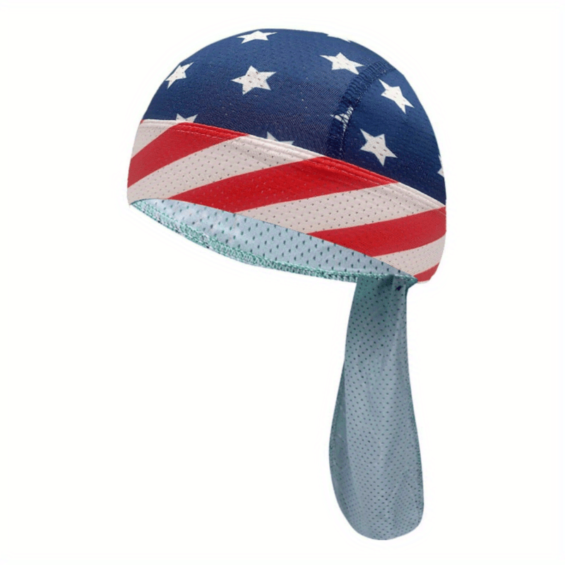 Men's Skull Cap Sweat Wicking Doo Rag Cooling Bandana