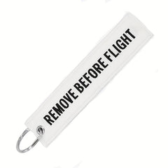 4pcs Letter Charm Keychain Embroidered Bag Car Earphone Acc