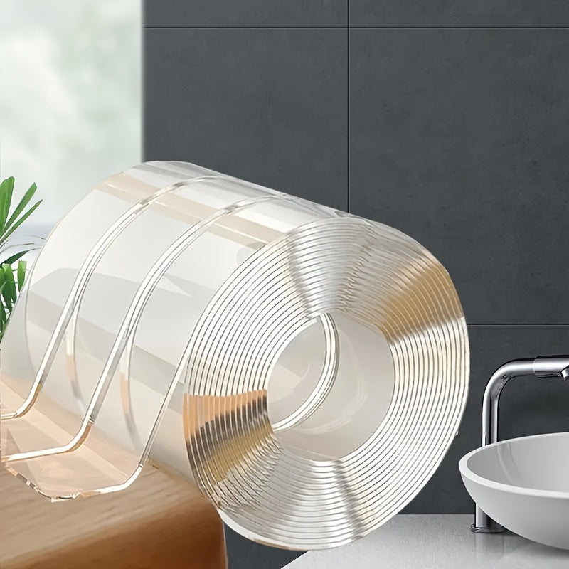 Heavy Duty Double Sided Tape Reusable Strong Adhesive Removable Washable