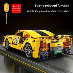Science Toy Car Building Blocks Kids Toys Fun Game Toys