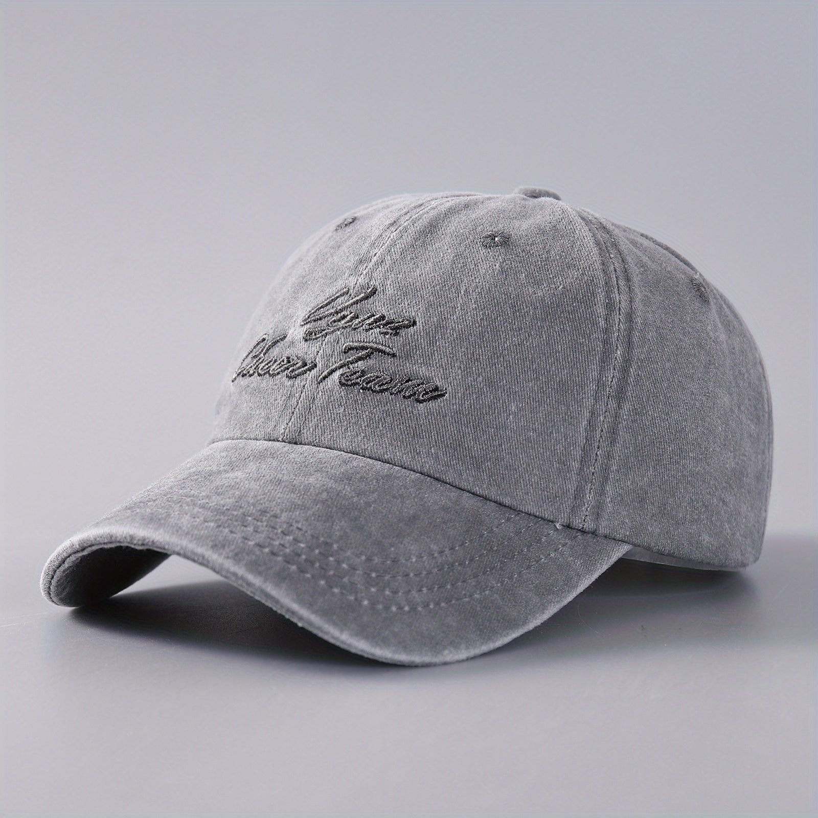 Unisex Vintage Cotton Baseball Cap Sunshade Breathable Adjustable Casual