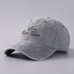 Unisex Vintage Cotton Baseball Cap Sunshade Breathable Adjustable Casual