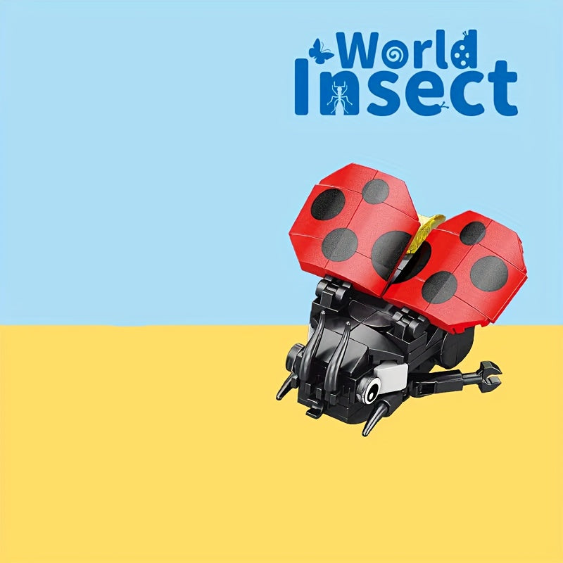 Insect Animal Party Building Blocks 1200 Pieces Bugs Construction Toy Set