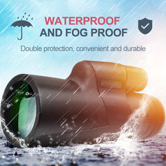 HD 12x50 Monocular Telescope for Outdoor Concerts and Wildlife
