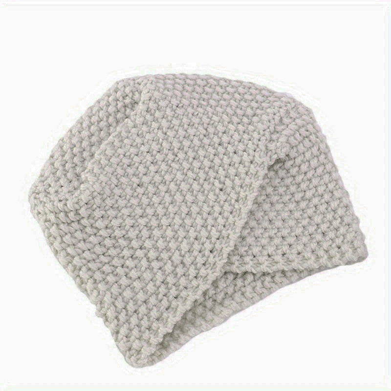 Vintage Knitted Beanie Warm Hat for Women